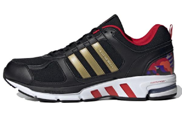 adidas Equipment 10 Black Gold Red