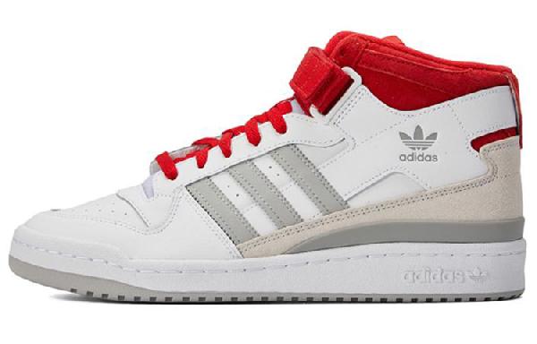 adidas Forum Mid White Red