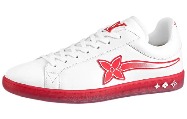 Louis Vuitton Luxembourg White Red