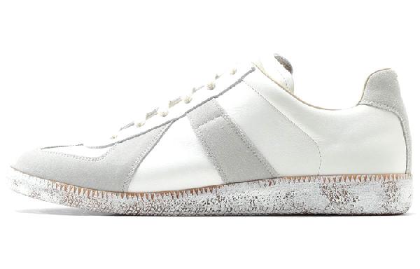 Maison Margiela Replica Painted Low White Grey