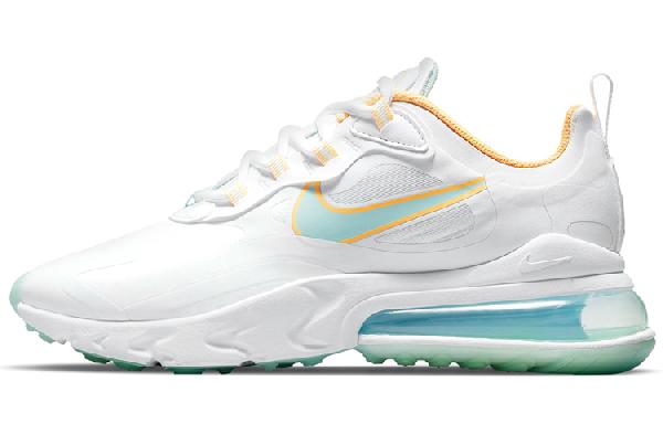 Nike Air Max 270 React White Blue Yellow