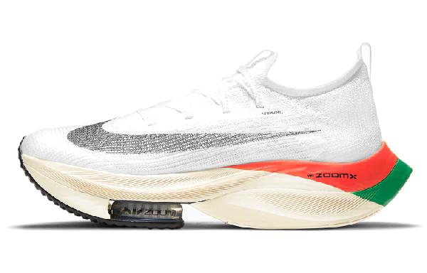 Nike Air Zoom Alphafly Next% 1 White Orange Green