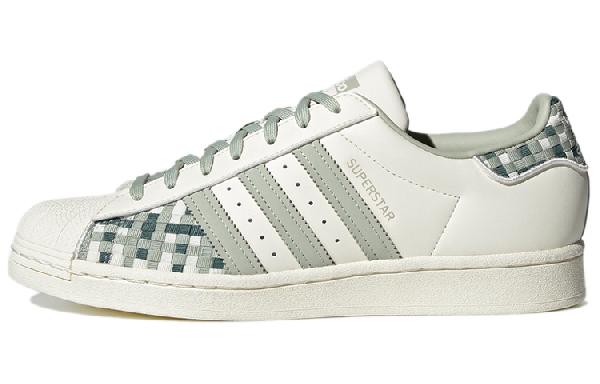 adidas Superstar White Green