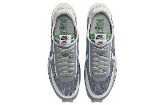 clot x sacai x Nike Waffle Grey Blue