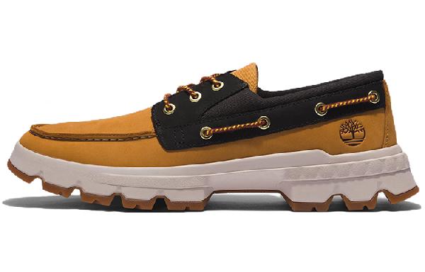 Timberland Moc-Toe Black Yellow