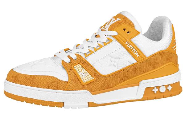 Louis Vuitton Trainer Low Orange Yellow