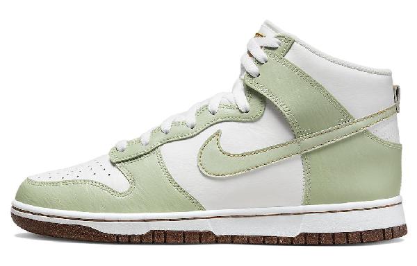 Nike Dunk High "Inspected By Swoosh" White Green