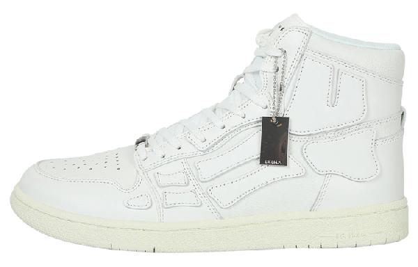AMIRI Skel High Top White