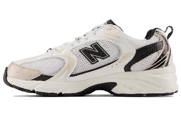 New Balance 530 White Black Gold