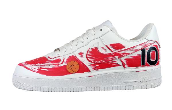 Nike Air Force 1 Low White Red