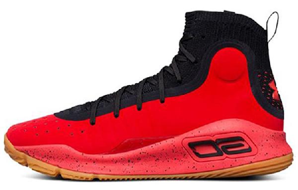 Under Armour Curry 4 Red Black Gum