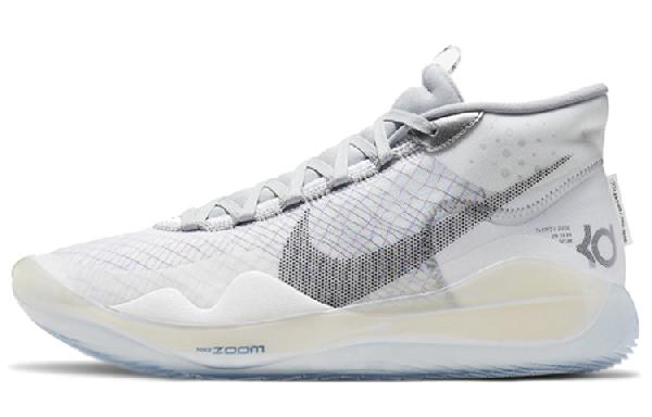 Nike KD 12 Zoom White Wolf Grey