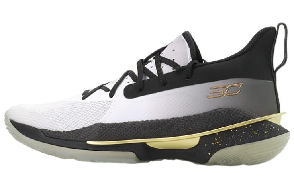 Under Armour Curry 7 Team Low White Gold