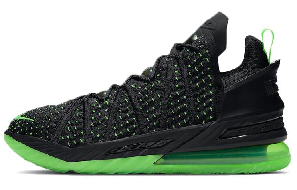 Nike LeBron 18 Black Green White