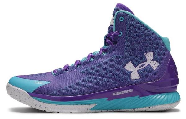 Under Armour Curry 1 High Purple Blue