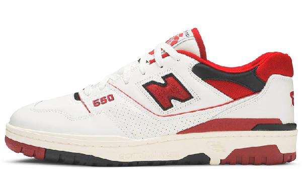 Aimé Leon Dore x New Balance 550 White Red