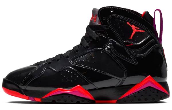 Jordan Air Jordan 7 Patent Leather Halloween High Black Red