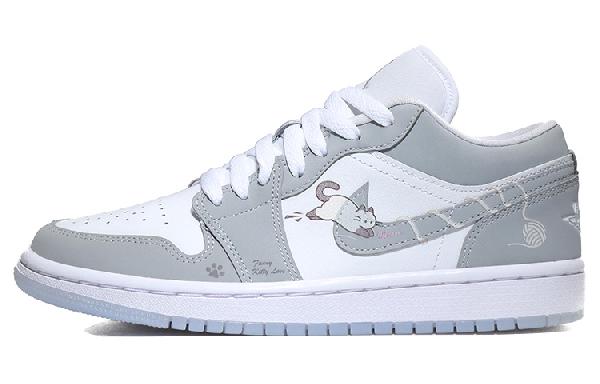 Jordan Air Jordan 1 Low Grey White