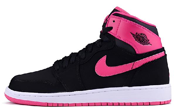 Jordan Air Jordan 1 Retro High Black Pink 2016