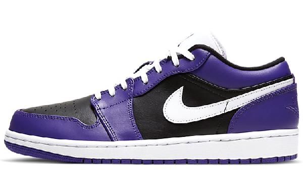 Jordan Air Jordan 1 Low Black Purple
