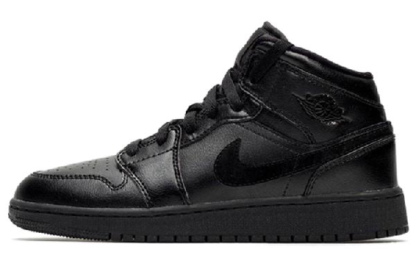 Jordan Air Jordan 1 Mid "Deep Black"