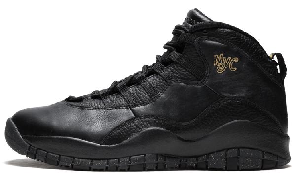 Jordan Air Jordan 10 Retro NYC Black Gold 2016