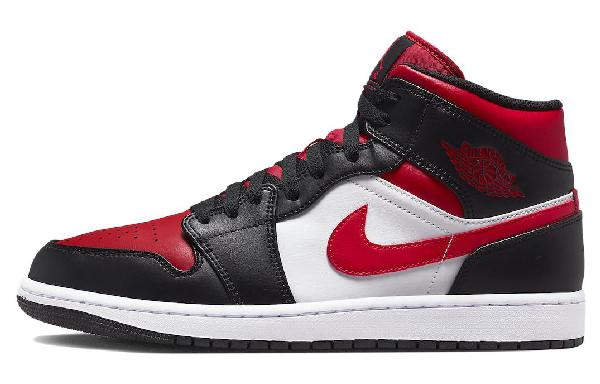 Jordan Air Jordan 1 Mid "Bred Toe"