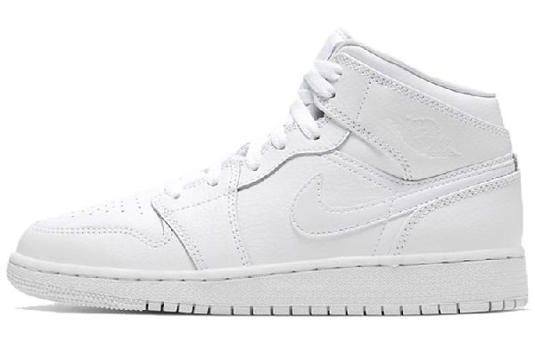 Jordan Air Jordan 1 Mid GS White