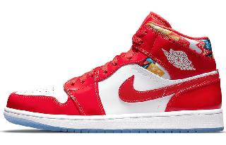 Jordan Mid Retro Basketball Red White