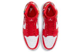 Jordan Mid Retro Basketball Red White