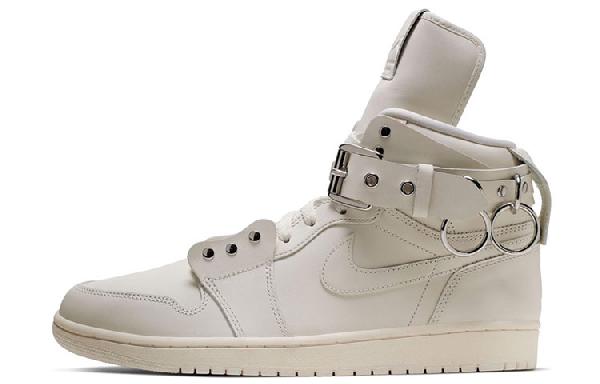 COMME DES GARCONS SHIRT x Jordan Air Jordan 1 Homme Plus White