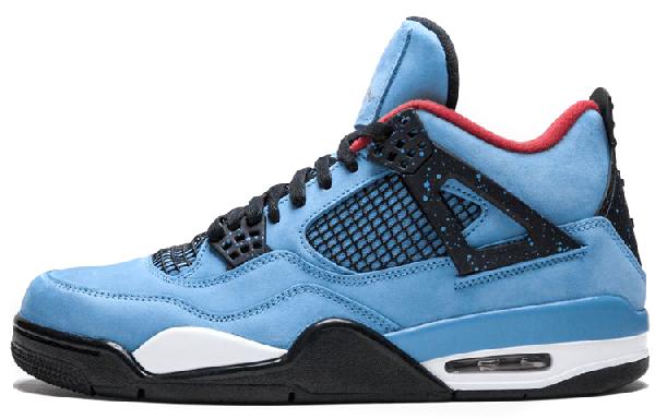 Travis Scott x Air Jordan 4 "Ice Blue"