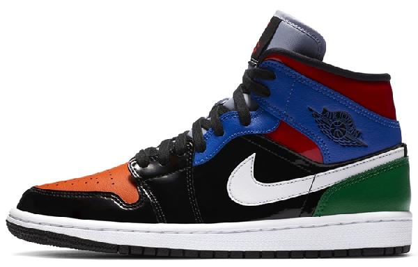 Jordan Air Jordan 1 Mid SE Patent Blend