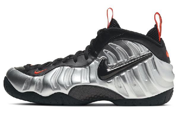 Nike Foamposite Pro Halloween Silver Black
