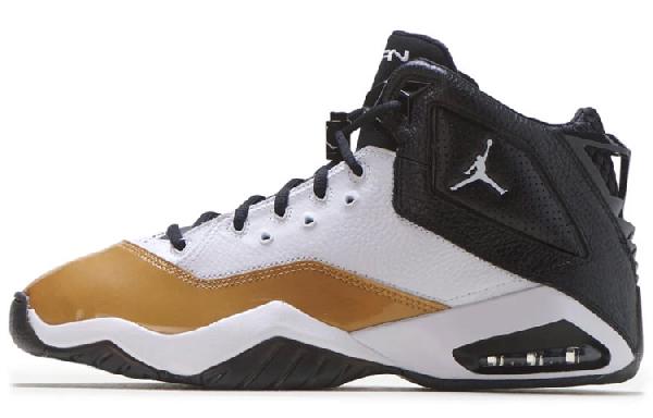 Jordan B'Loyal High Black White Gold