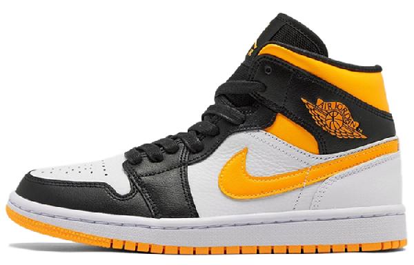Jordan Air Jordan 1 Mid SE Black Yellow