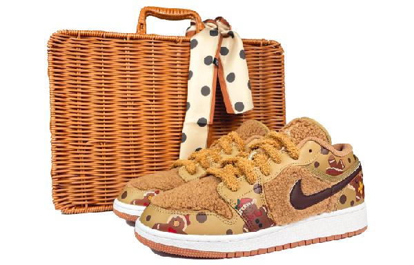 Air Jordan 1 Low Utility "Teddy Bear"