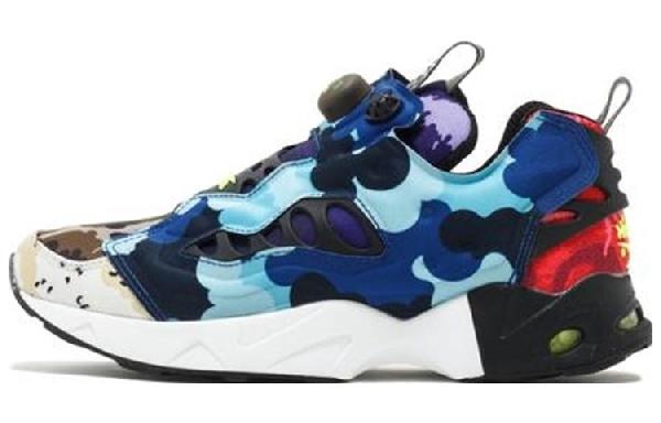 Reebok Instapump Fury Road CC Black Blue Red
