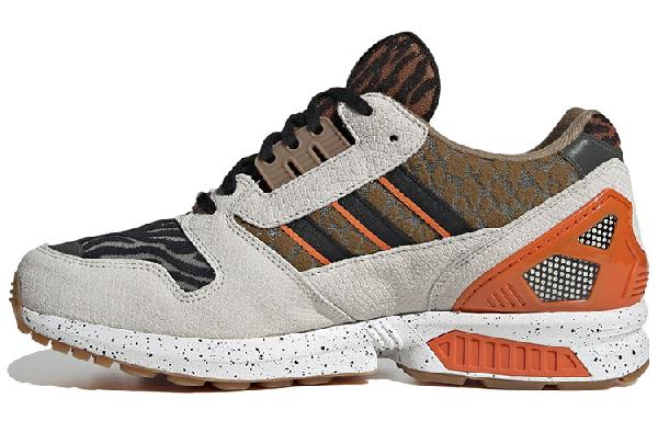 Bape x UNDEFEATED x adidas ZX 8000 Crazy Animal