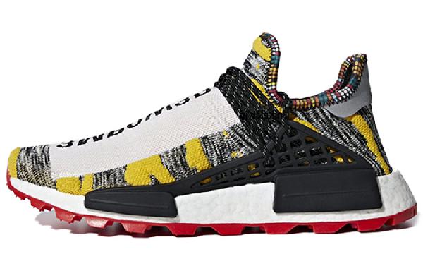 Pharrell Williams x adidas NMD Solar Hu Pack Yellow Multi
