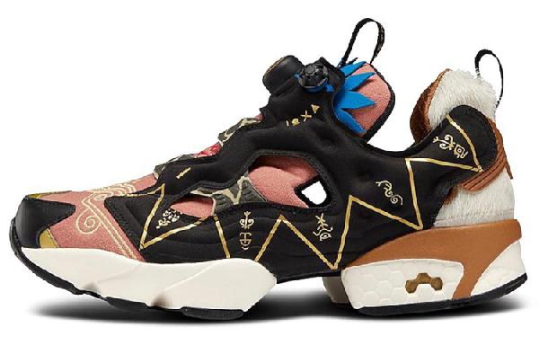 Reebok Instapump Fury Black Pink White