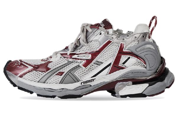Balenciaga Runner White Grey Red