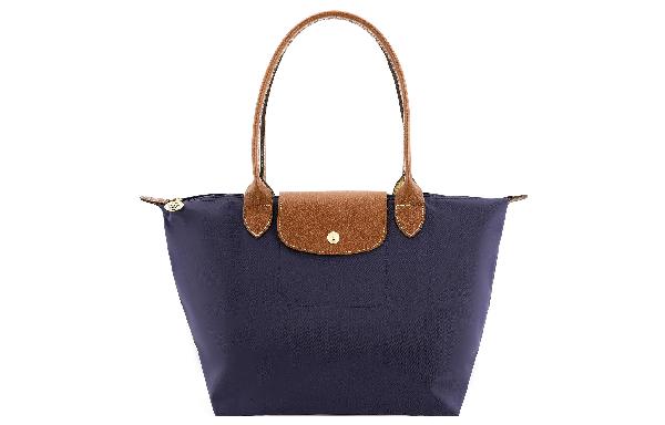 Longchamp Le Pliage 28 Navy