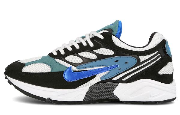 Nike Air Ghost Racer Black White Blue