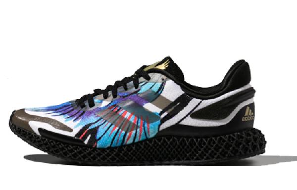 adidas 4D Run 1.0 Black White Blue