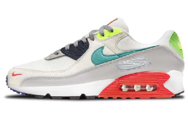 Nike Air Max 90 White Green Red
