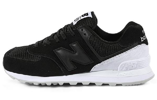 New Balance 574 Black White