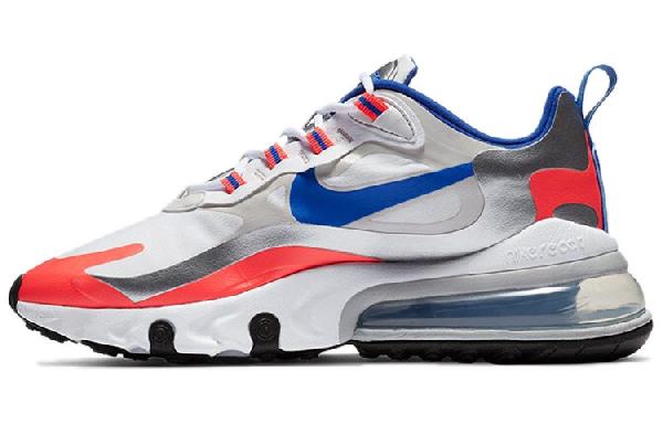 Nike Air Max 270 React White Blue Orange