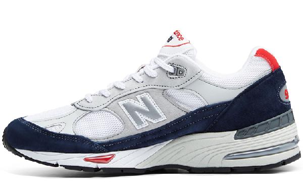 New Balance 991 White Blue