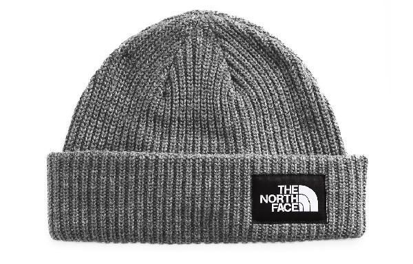 The North Face Logo Beanie Grey
